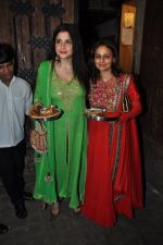 at Karva Chauth celebrations in Mumbai on 11th Oct 2014